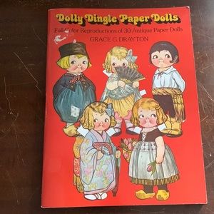 Dolly Dingle Paper Dolls Full reproduction of 30 antique paper dolls